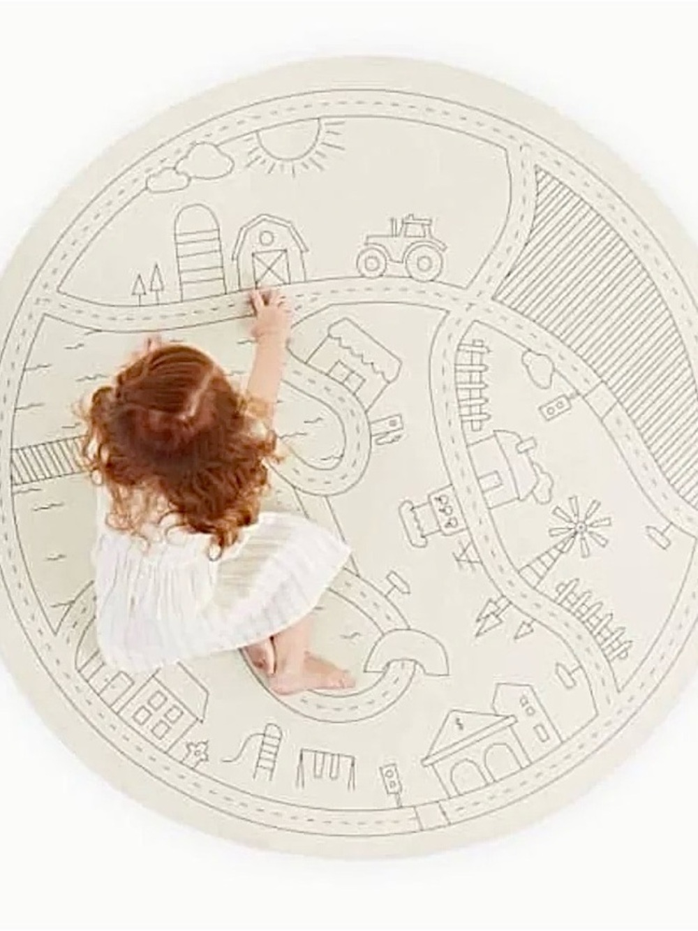 NEW Gathre Midi Circle Play Mat Homestead